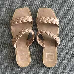 Dolce Vita Tan Braided Sandals